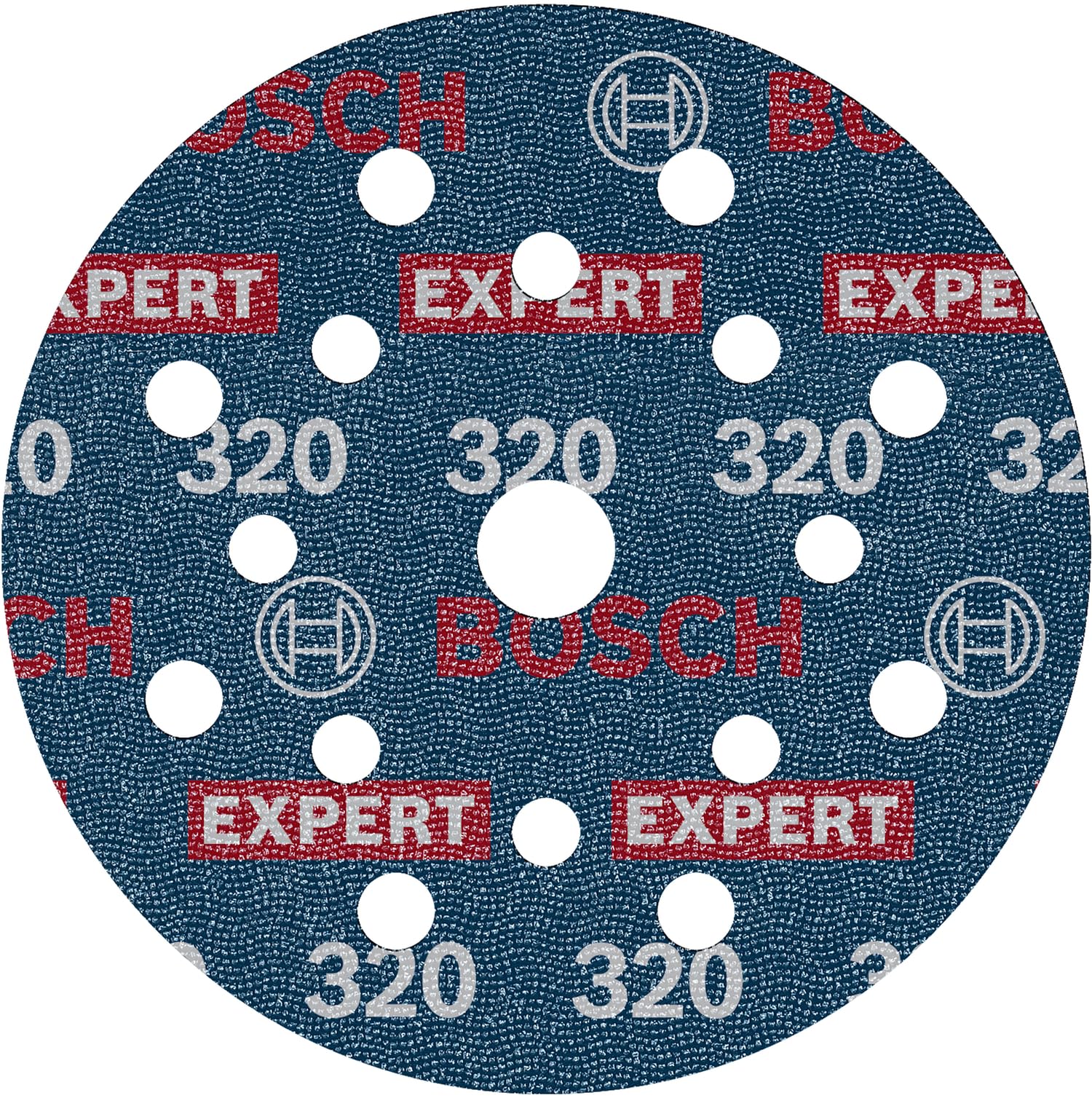 Bosch 6X Expert O780 Foil Sanding Disc, 125 Mm (For Hardwood, Paint On Wood, Ø 125 Mm, Grit 320, Professional Accessory Random Orbital Sander)