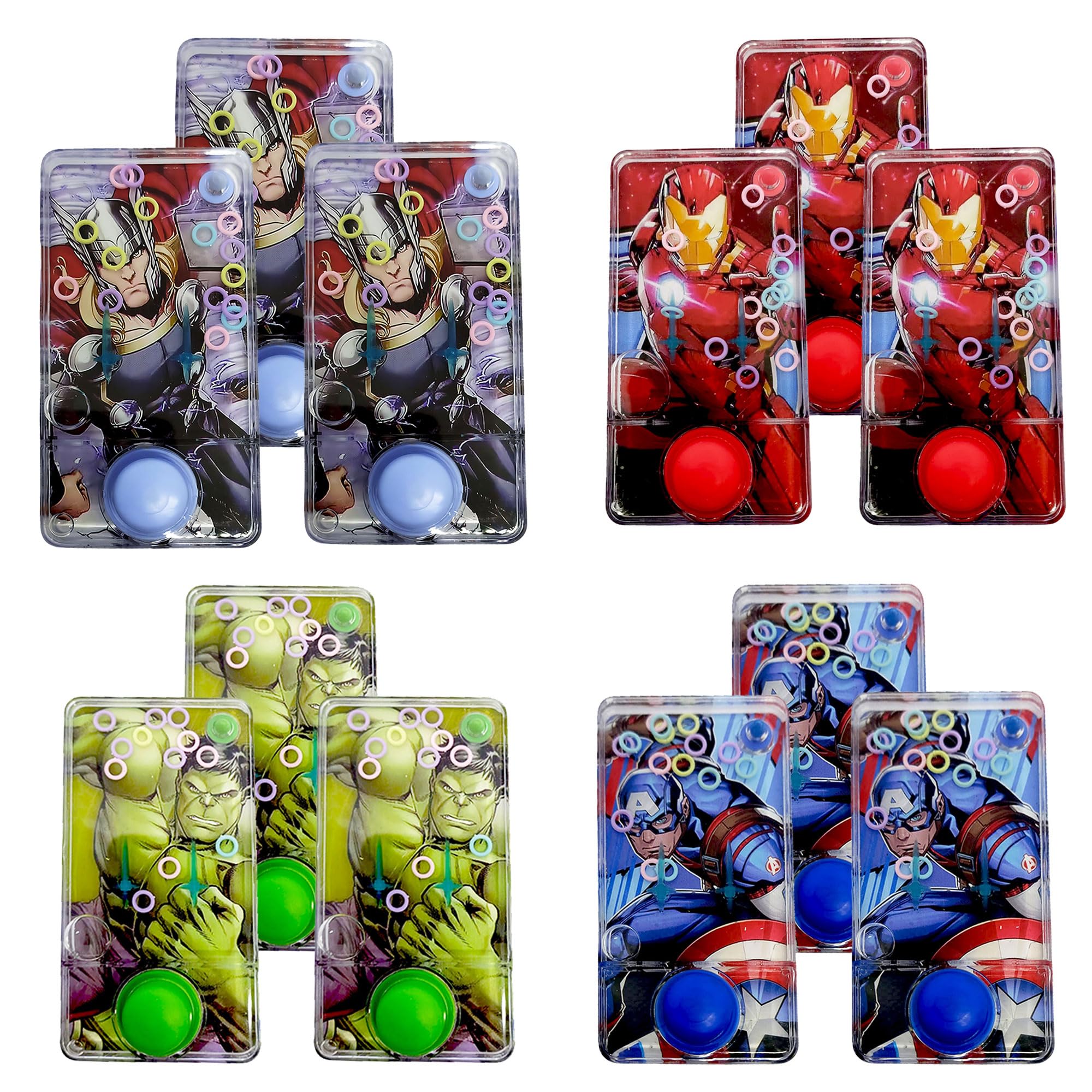 Birthday Popper Superhero Theme Water Game| 12 Pieces | Ideal as Birthday Return Gifts for Kids of All Age Group (B0D7S85BFZ) Amazon Price History, Amazon Price Tracker
