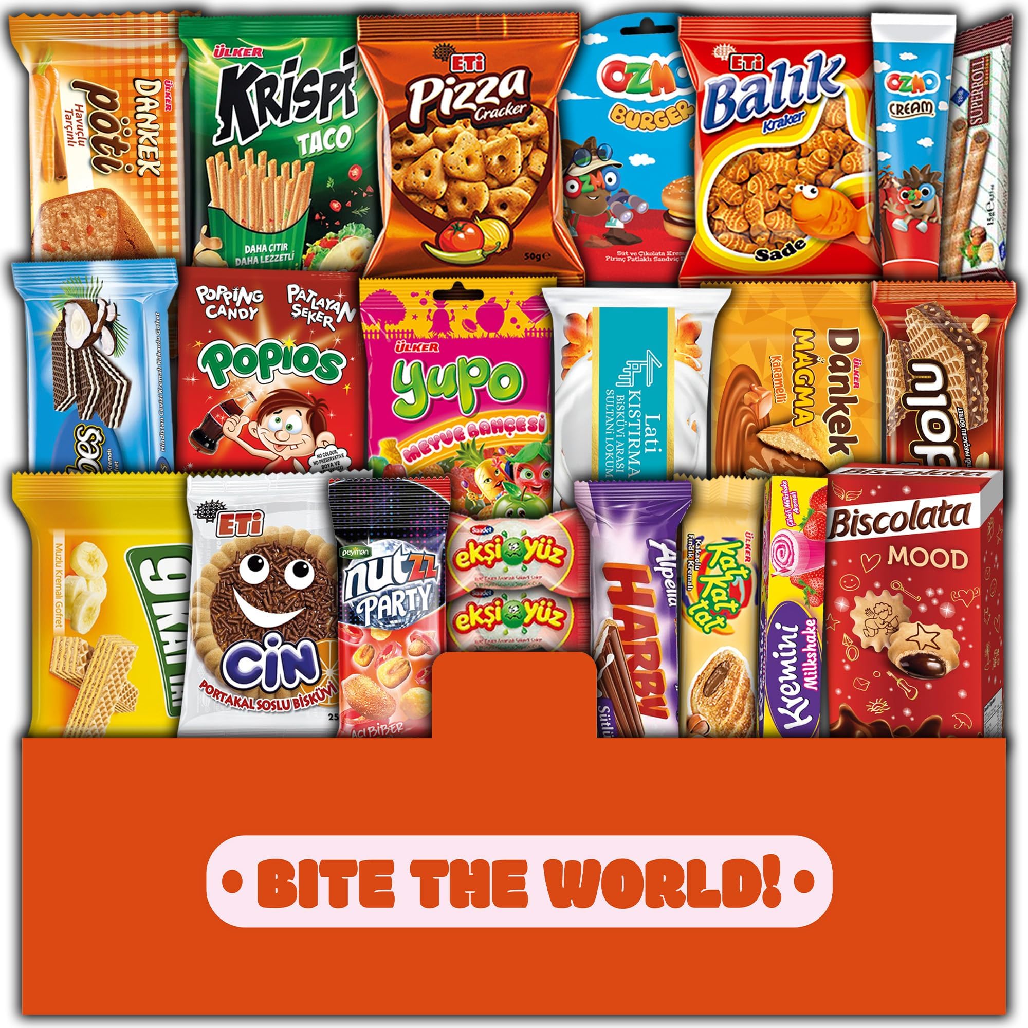 Maxi International Snack Box from around the World