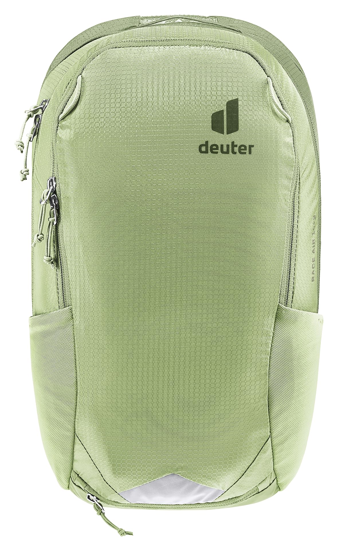 deuter Race Air 14+3 plecak rowerowy, Gaj mineralny, 14+3 L, Minimalistyczny