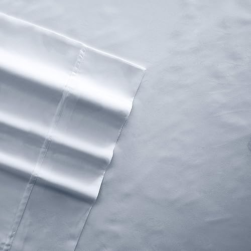 Miniatura 7 de Linen Market Sábanas para cama de tamaño King (azul claro)  Duerme mejor que nunca con estas sábanas King suaves y refrescantes  Bolsillo profundo