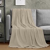 Vista 43 de Utopia Bedding Manta de Waffle Negra de Algodón 100% 300 GSM [King - 90x108 Pulgadas] Manta de Cama Suave Ligera Transpirable para Todas