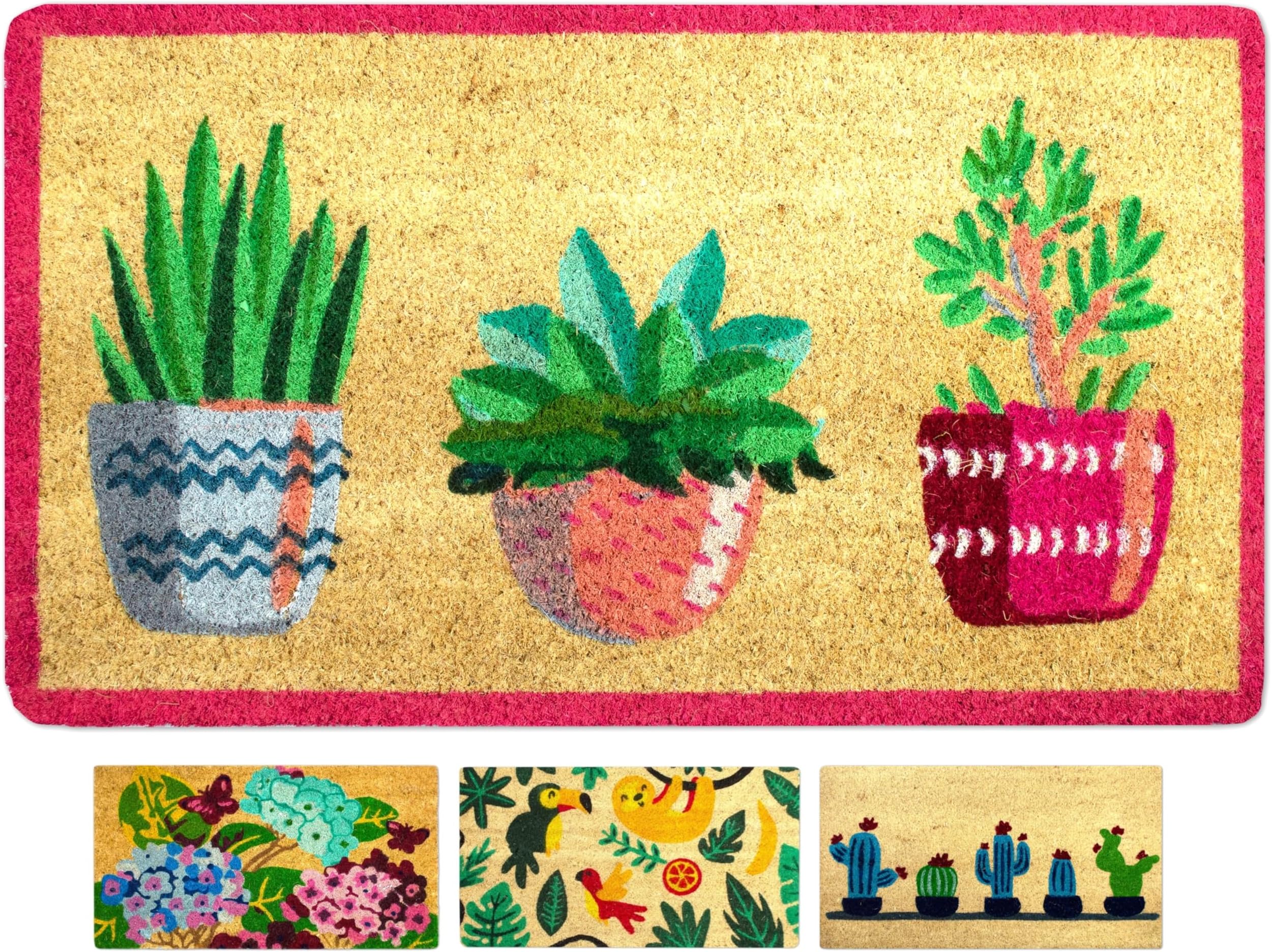 LUA VIKA Coir door mat, inside and outside door mats, mat