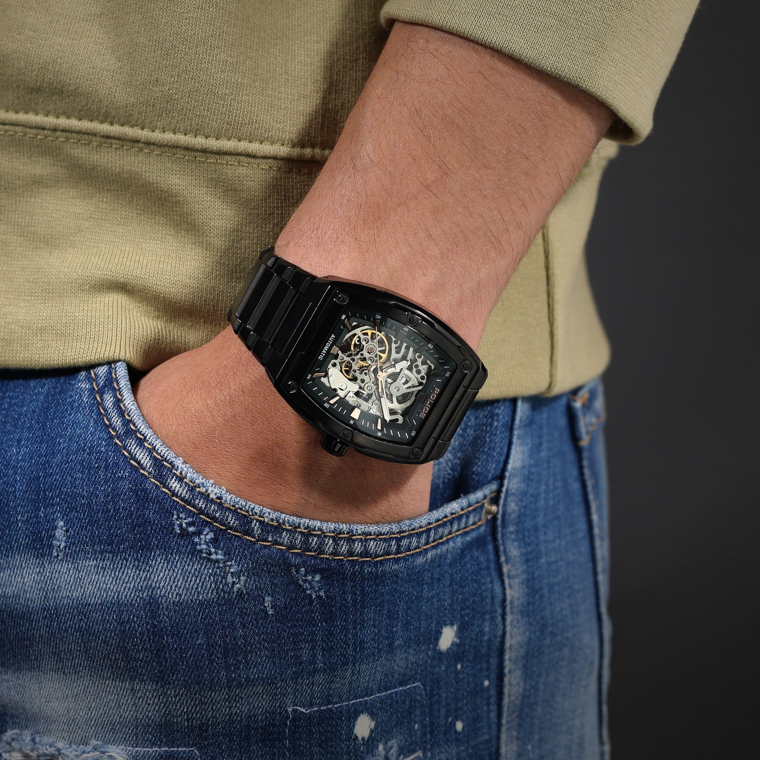 Police Reloj de Pulsera automático para Hombre PEWJL0072201
