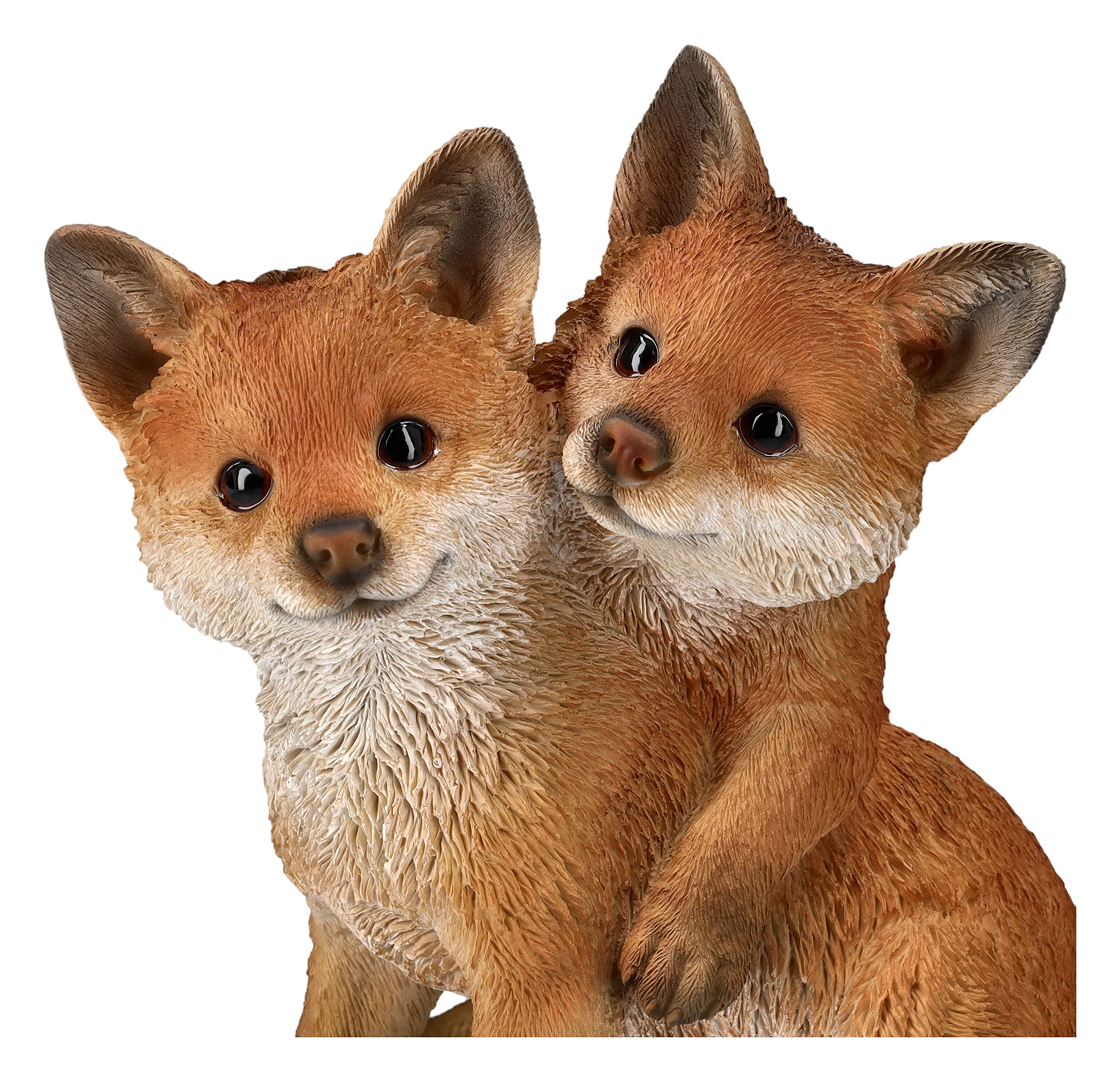 Amazon.com: Pacific Giftware Baby Foxes Figurine, 8.46-inch Height