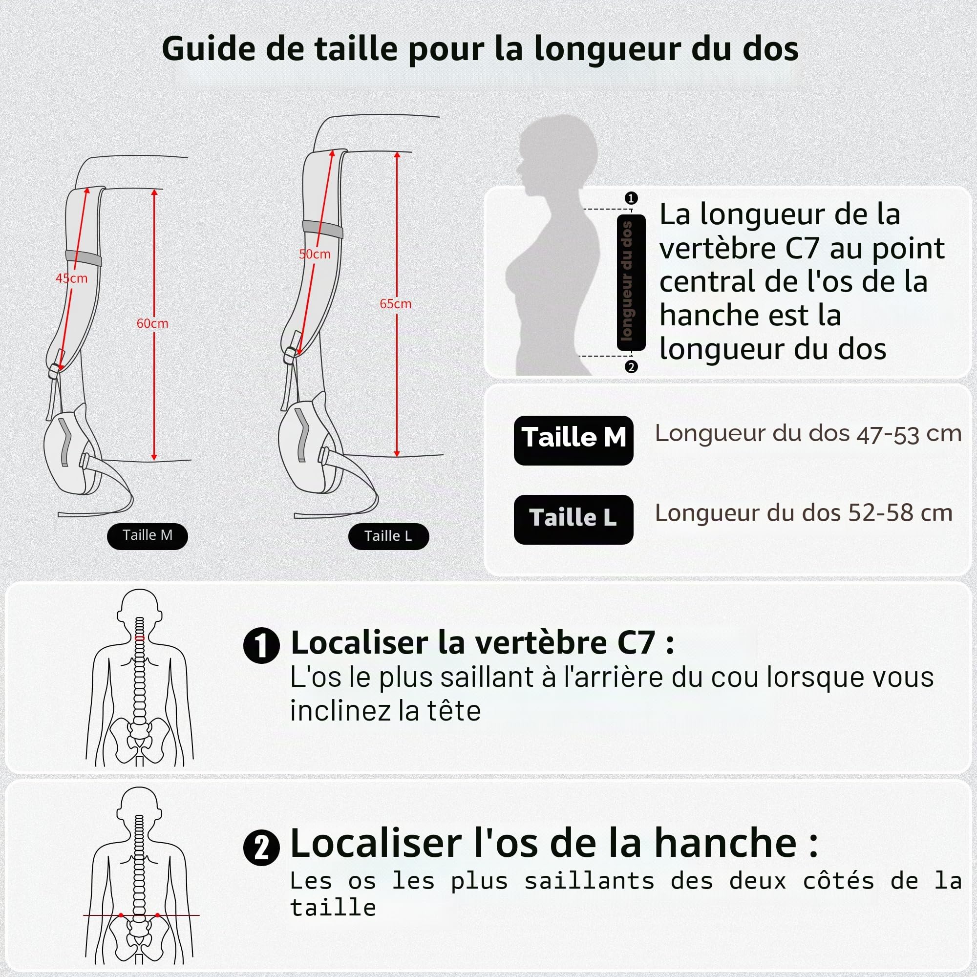 Naturehike Sac à dos Rock 2.0 amélioré 30/45/60L avec cadre intérieur Sac à dos de randonnée pour hommes et femmes avec protection contre la pluie Sacs à dos de trekking pour l'extérieur, le camping
