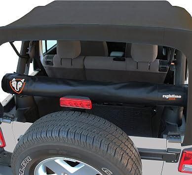Rightline Gear 100J78-B Jeep Soft Top Window Storage Bag, Black