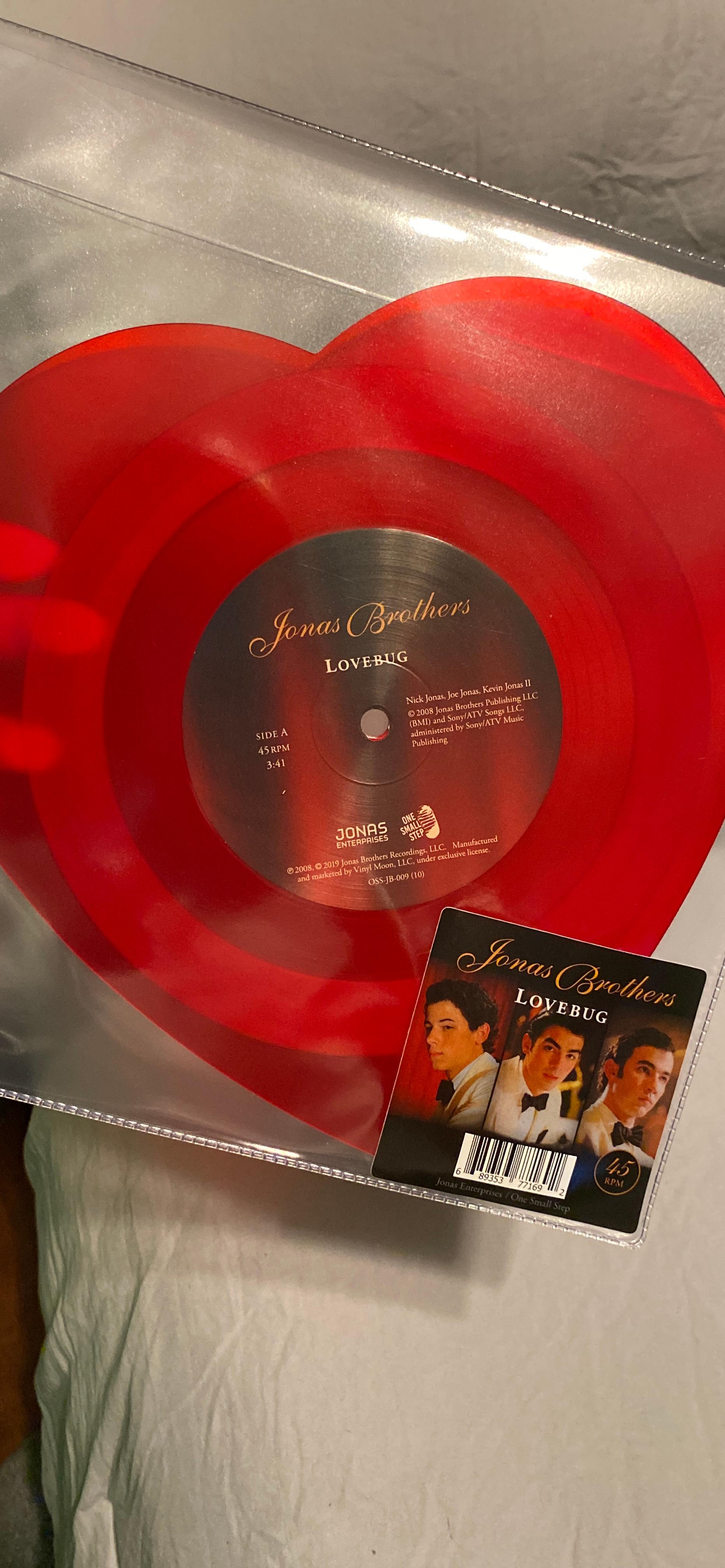 Lovebug Exclusive Jonas Brothers Vinyl Club Edition 10