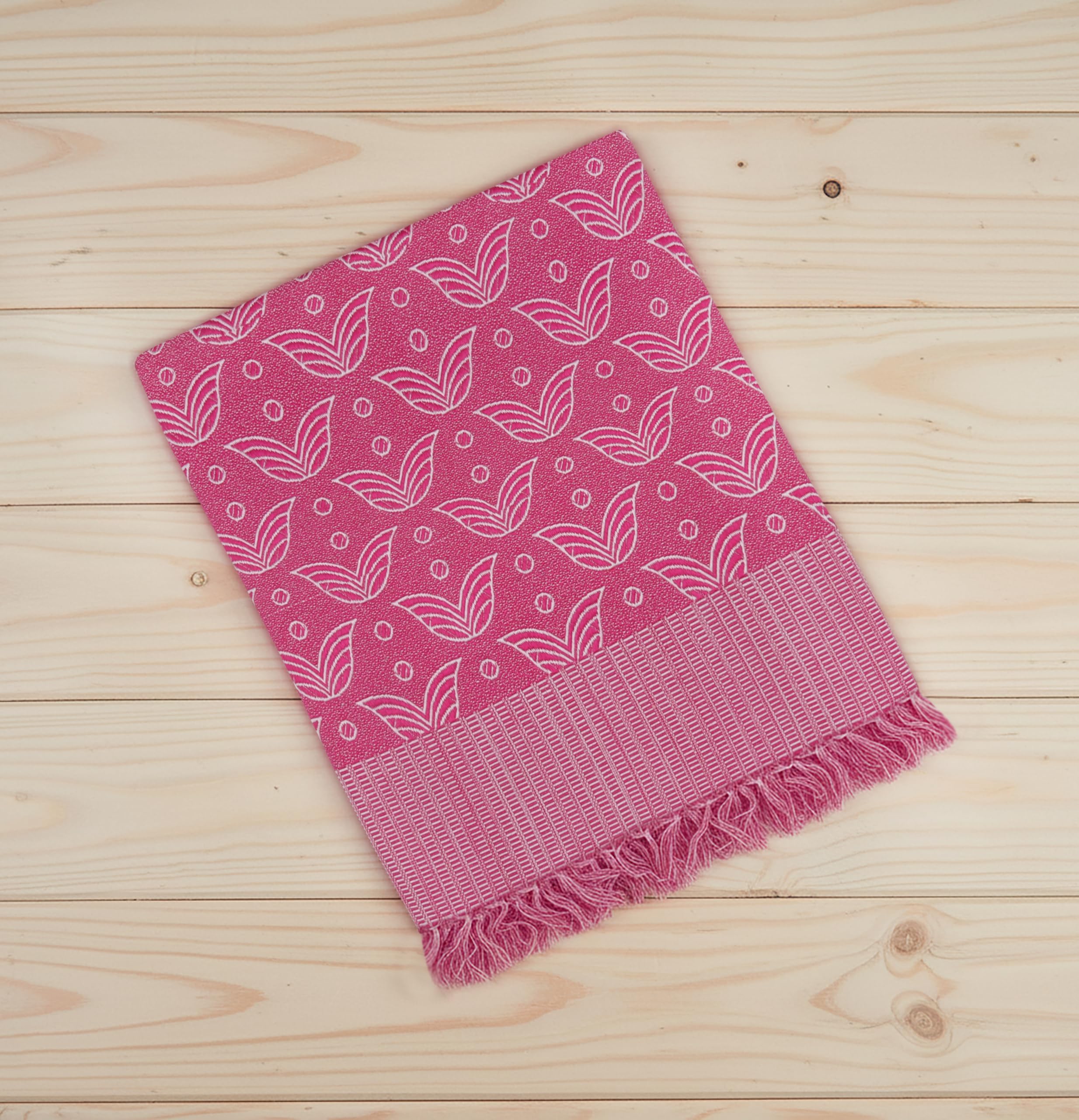 YAWEH Poly Cotton Blankets for Single Size Bed 60 inch x 90 inch (Pink)