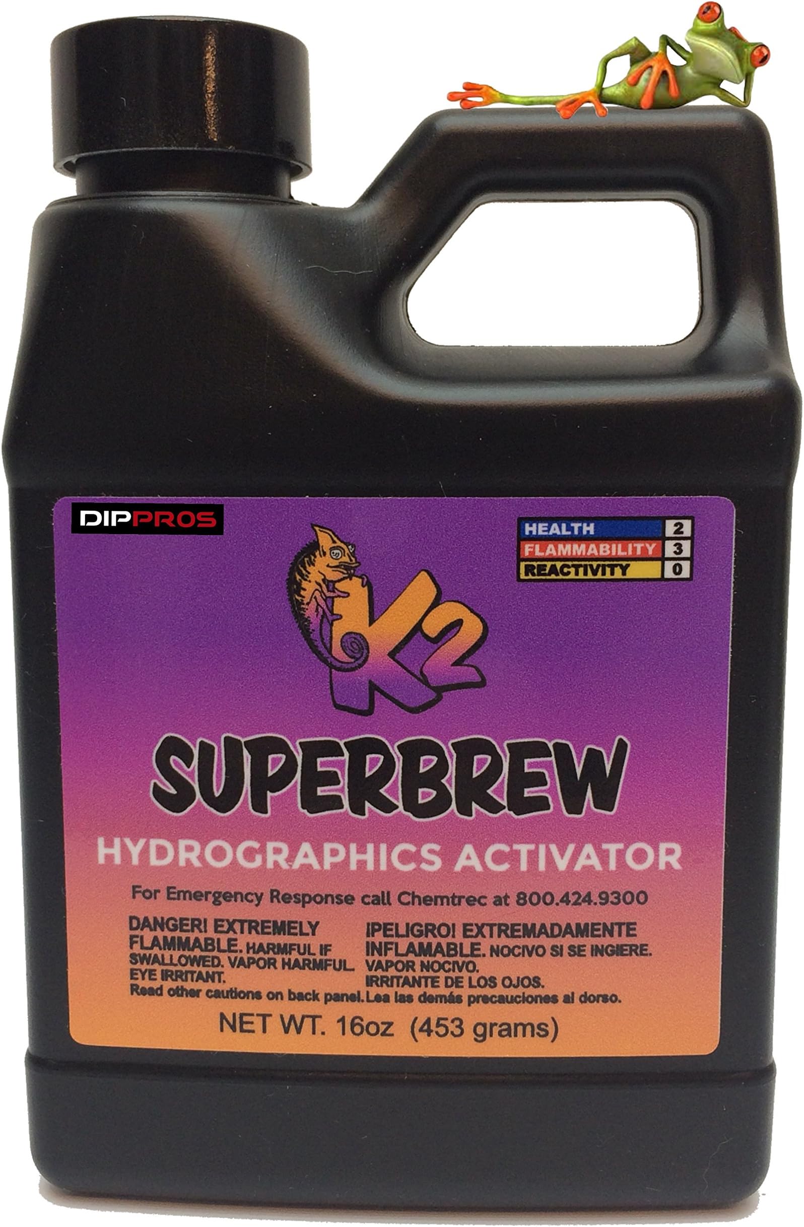 16oz Pint K2 Super Brew Hydrographic Film Activator