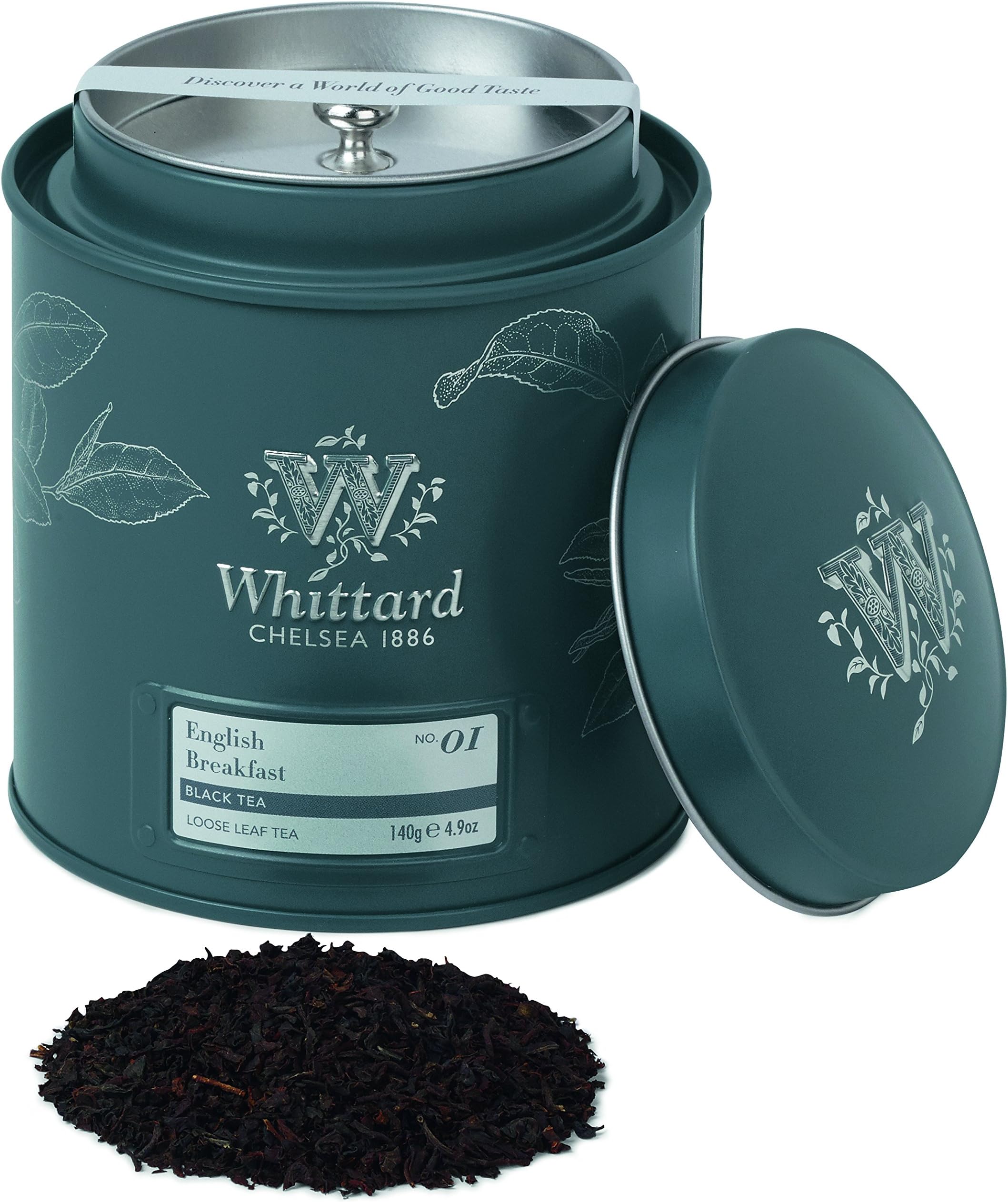 English Breakfast 140g leaf tea canned