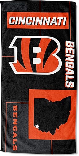 Vista 41 de NORTHWEST NFL State Line - Toalla de playa, 30 x 60, Green Bay Packers