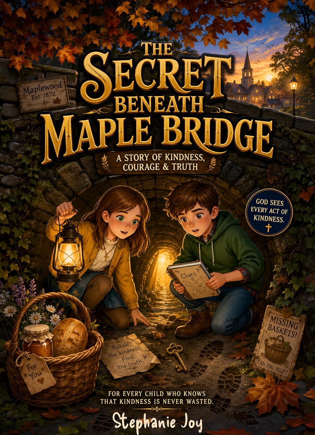 The Secret Beneath Maple Bridge: A Christian Mystery Adventure for Kids About Faith, Friendship, and Finding the Truth. Ages 6 -10