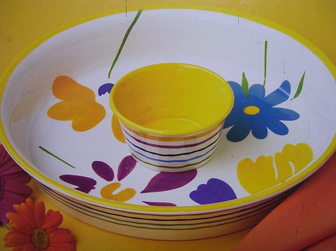 Pfaltzgraff Flourish Chip and Dip Set Chip And Dip