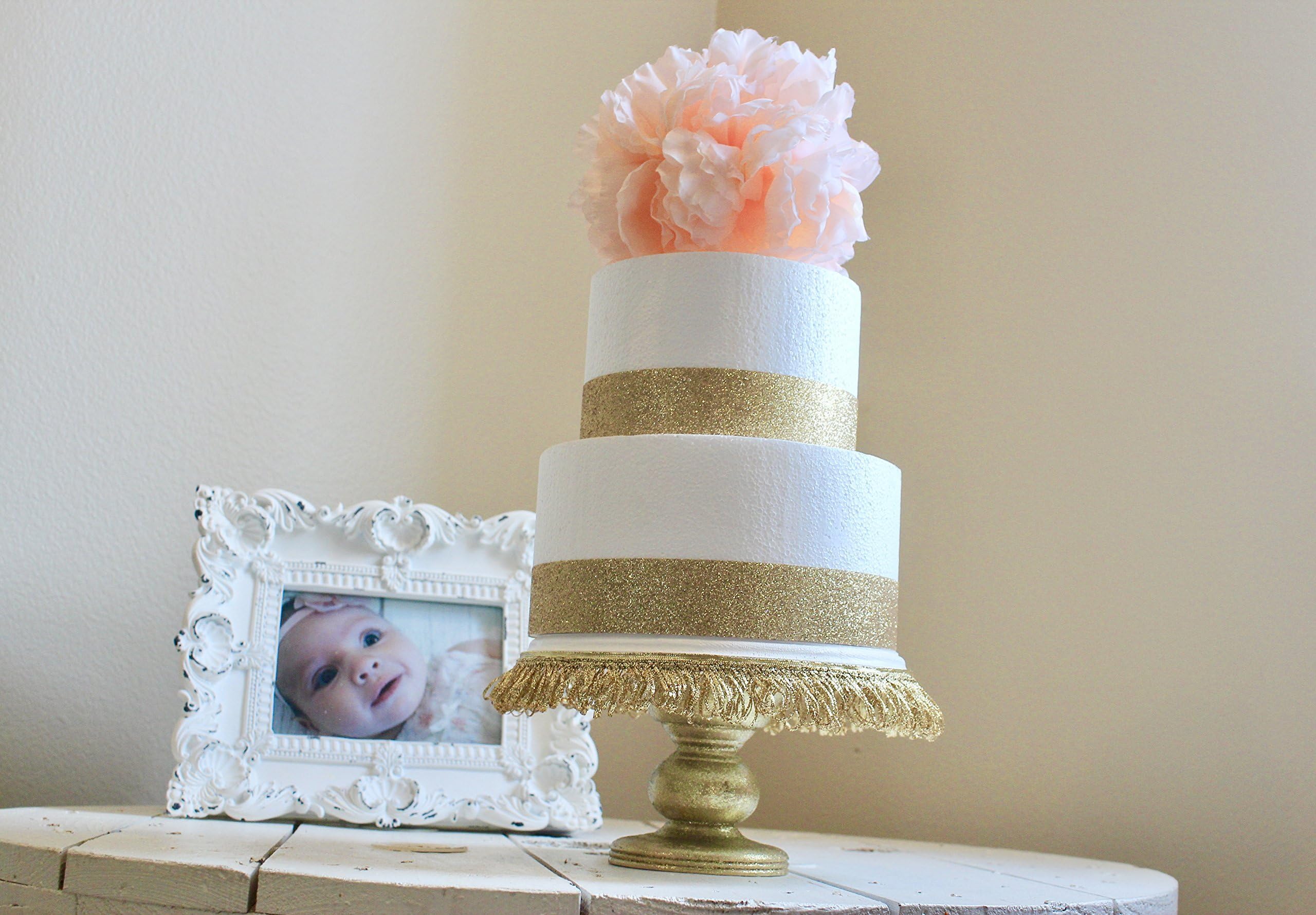 Gold Smash Cake Stand