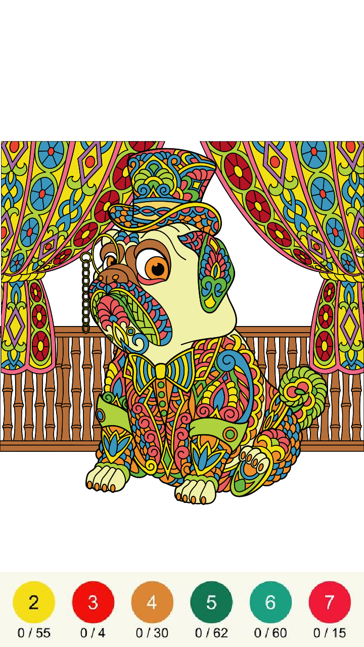 Paint By Number Happy Paint Color By Number App on Amazon Appstore