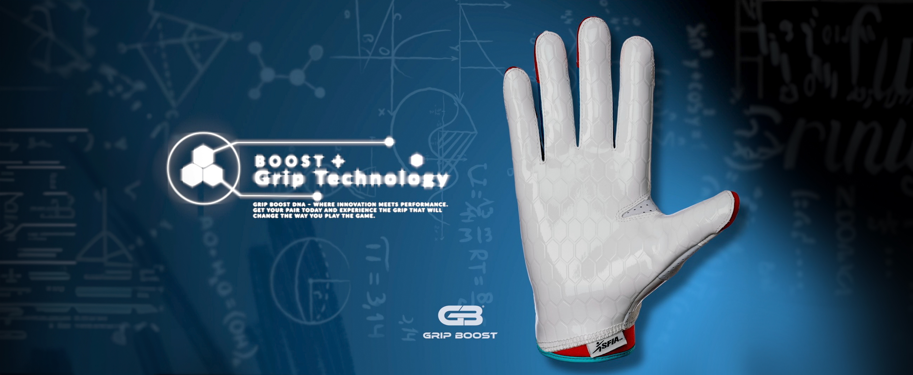 【M】GRIP BOOST DNA Engineered アメフト グローブ Amazon.com : Grip Boost DNA 2.0 Football Gloves with