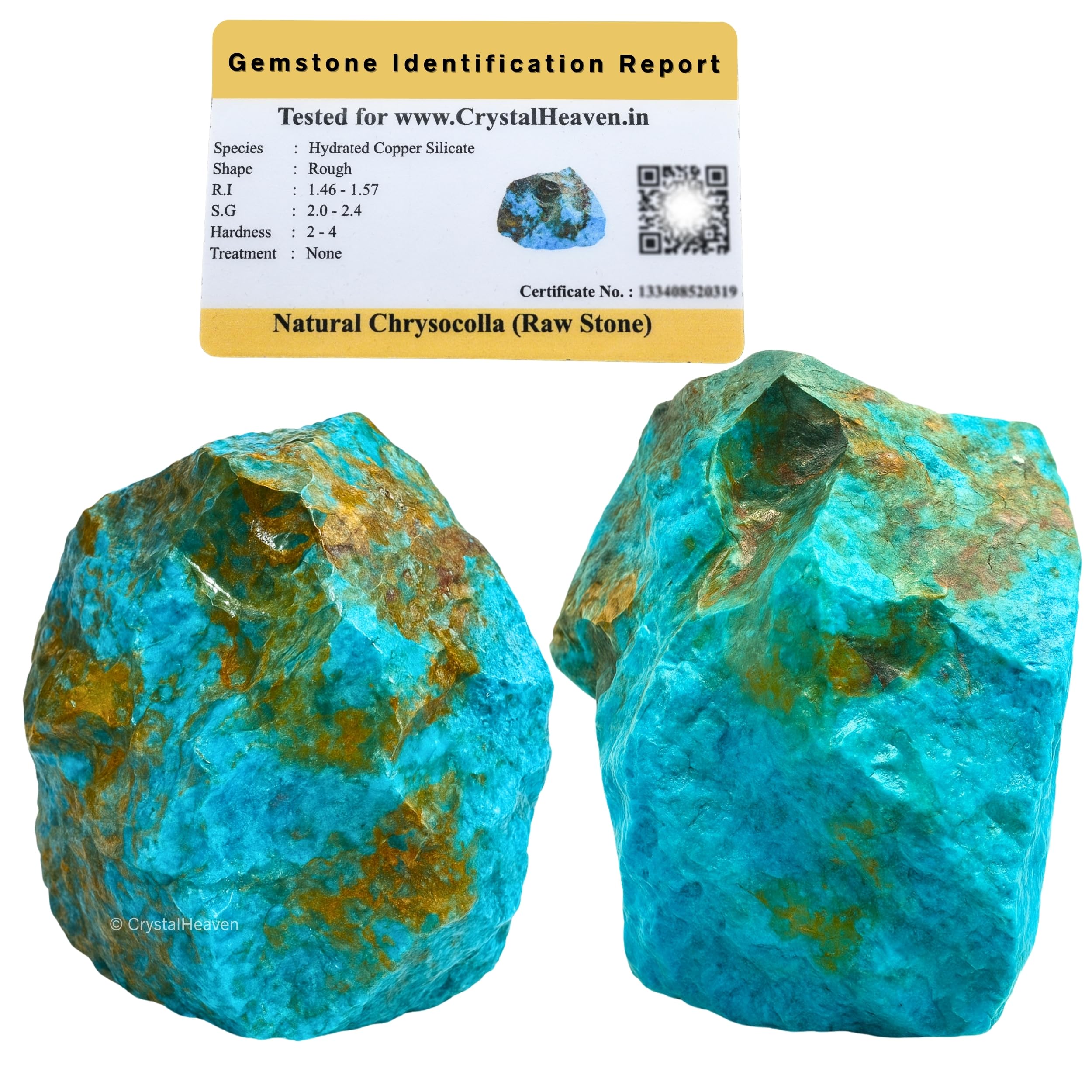 Crystal HeavenCrystal Healing Rough Stone, Natural Raw Crystals for Manifestation, Meditation and Reiki Healing