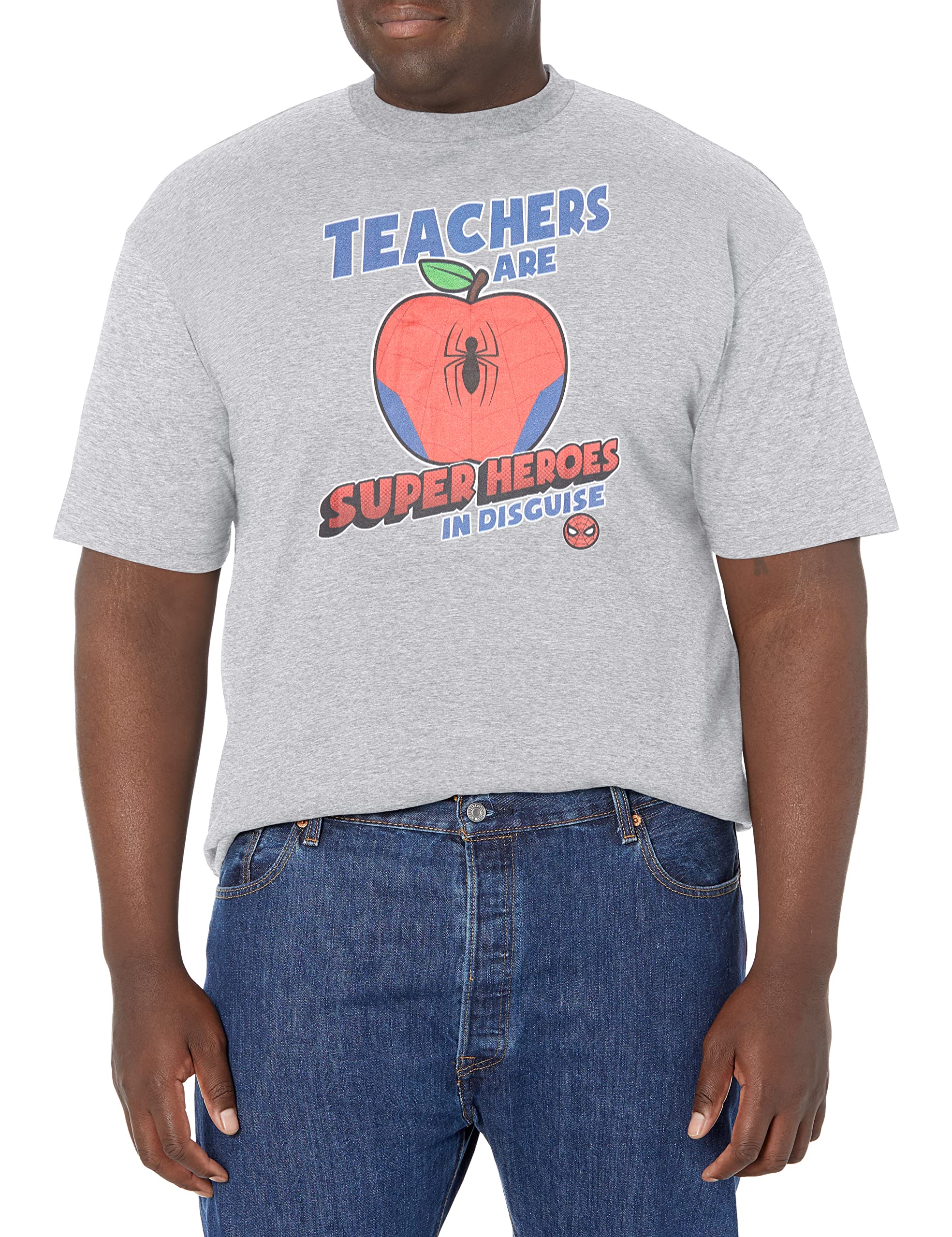 Marvel Teachers Are Superheroes Spiderman Camiseta Hombre