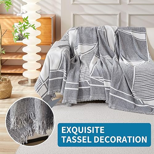 Miniatura 6 de HAOMAIJIA Funda de sofá antideslizante para sofá de 3 cojines, fundas lavables para sofá seccional para perros, protector de muebles para mascotas,