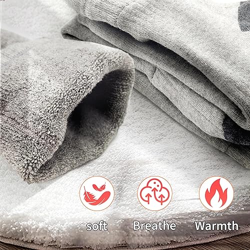 Miniatura 5 de Calcetines térmicos térmicos de invierno eléctricos recargables de invierno con 3 ajustes de calefacción para hombres y mujeres