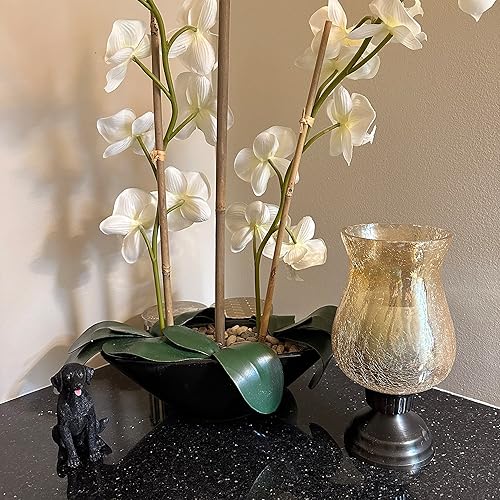 Miniatura 6 de Estatua de estatua de perro sentado Labrador Retriever Pastor alemán Golden Retriever Bulldog francés Rottweiler