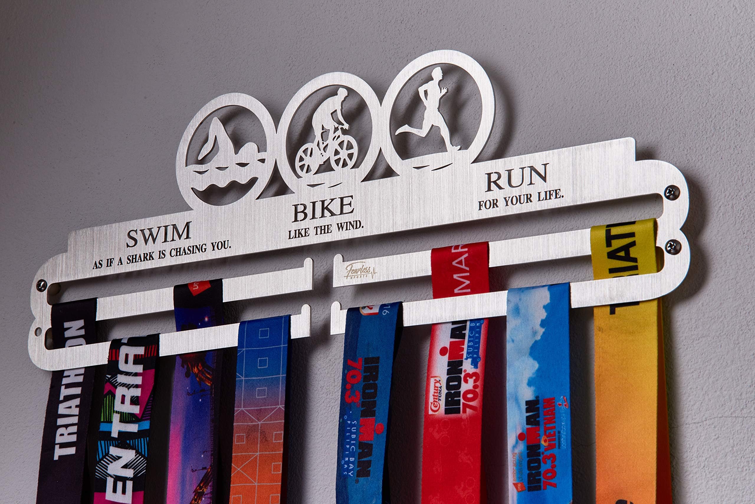 Over 43 Sports Styles Plus Custom Made Medal Hanger Medal Holder for Runners and Every Sports Activity.
