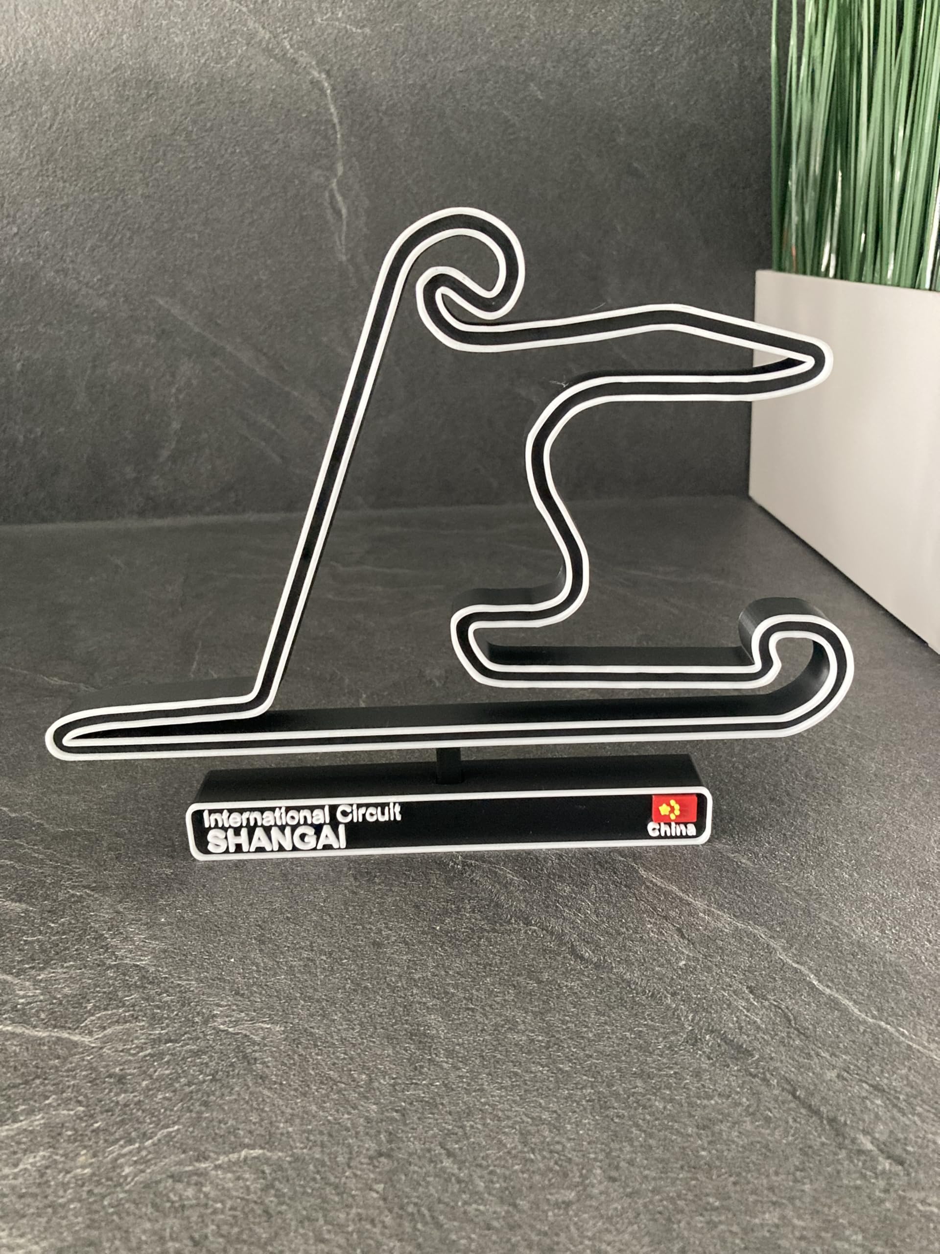 Circuito de Shangai, Maqueta de Circuito de Carreras 3D, Decoración de Automóviles