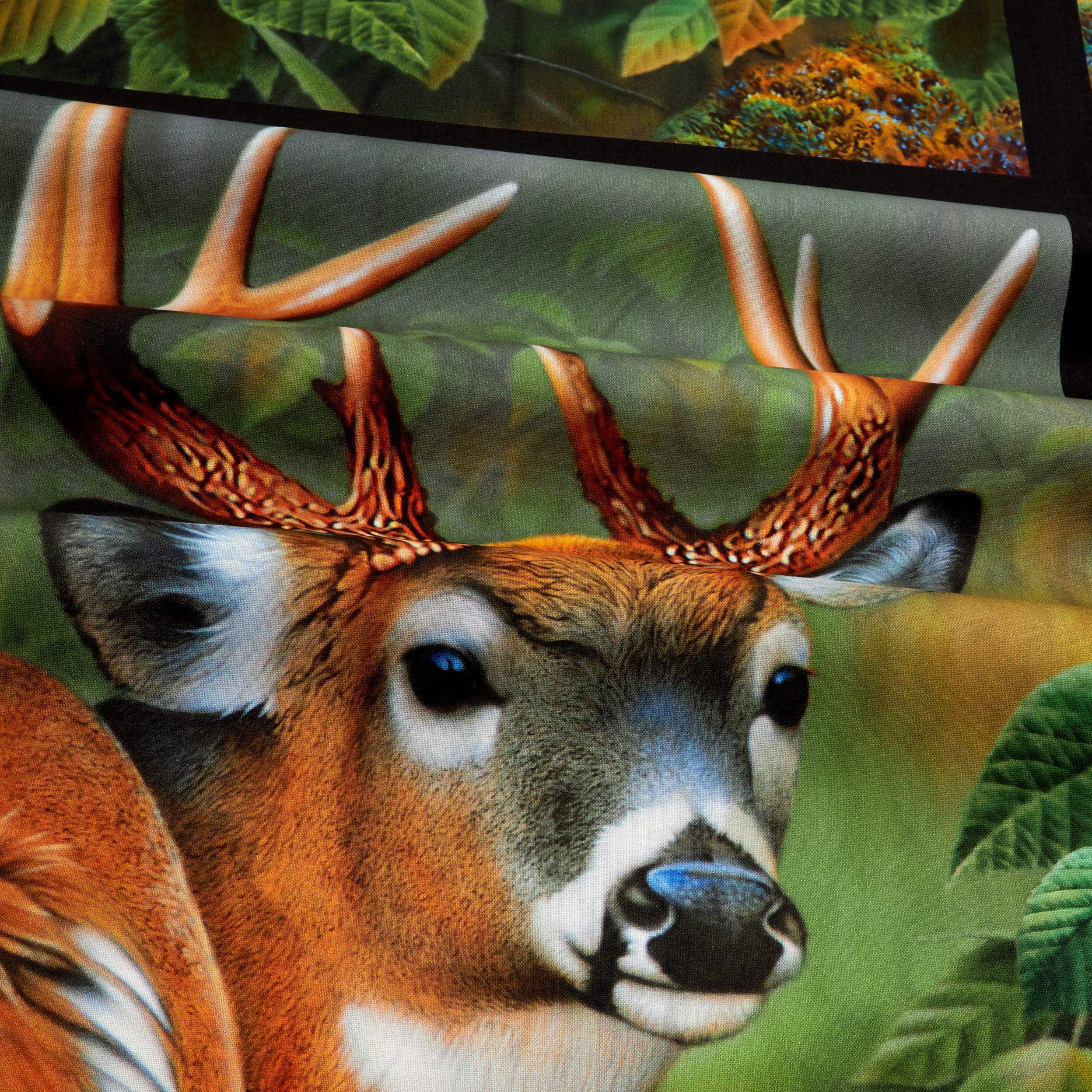Robert Kaufman Kaufman North American Wildlife Digital Panel Deer , Nature - Image 2