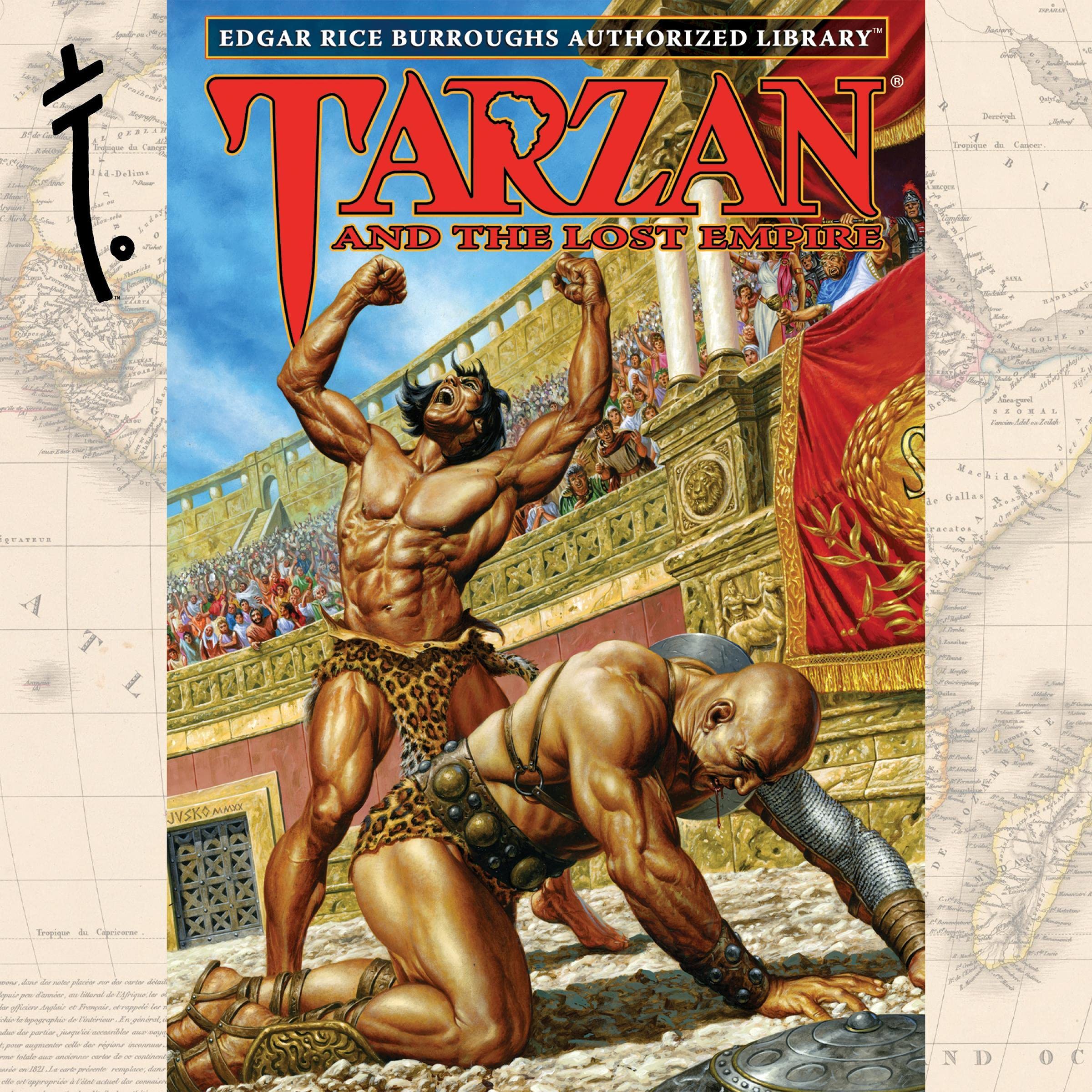 Cover art for Tarzan and the Lost Empire
