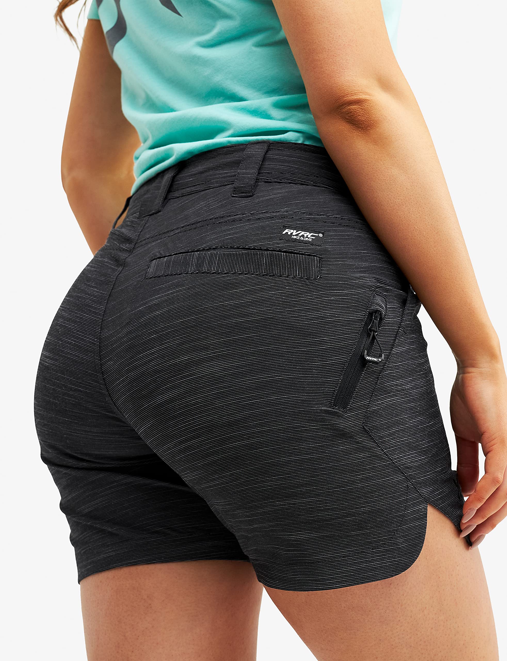 RevolutionRace Damen Hike & Dive Shorts, Hybrid Wandershorts und Badeshorts für alle Outdoor-Aktivitäten