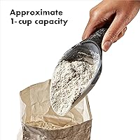 Vista 5 de OXO Good Grips, cuchara, color blanco translúcido, Blanco translúcido