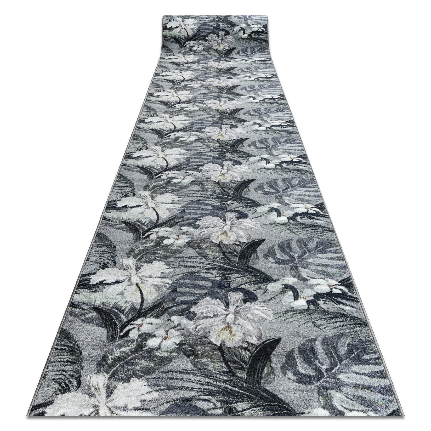 Tapis de couloir Monstera antidérapant pour entrée et cuisine moderne