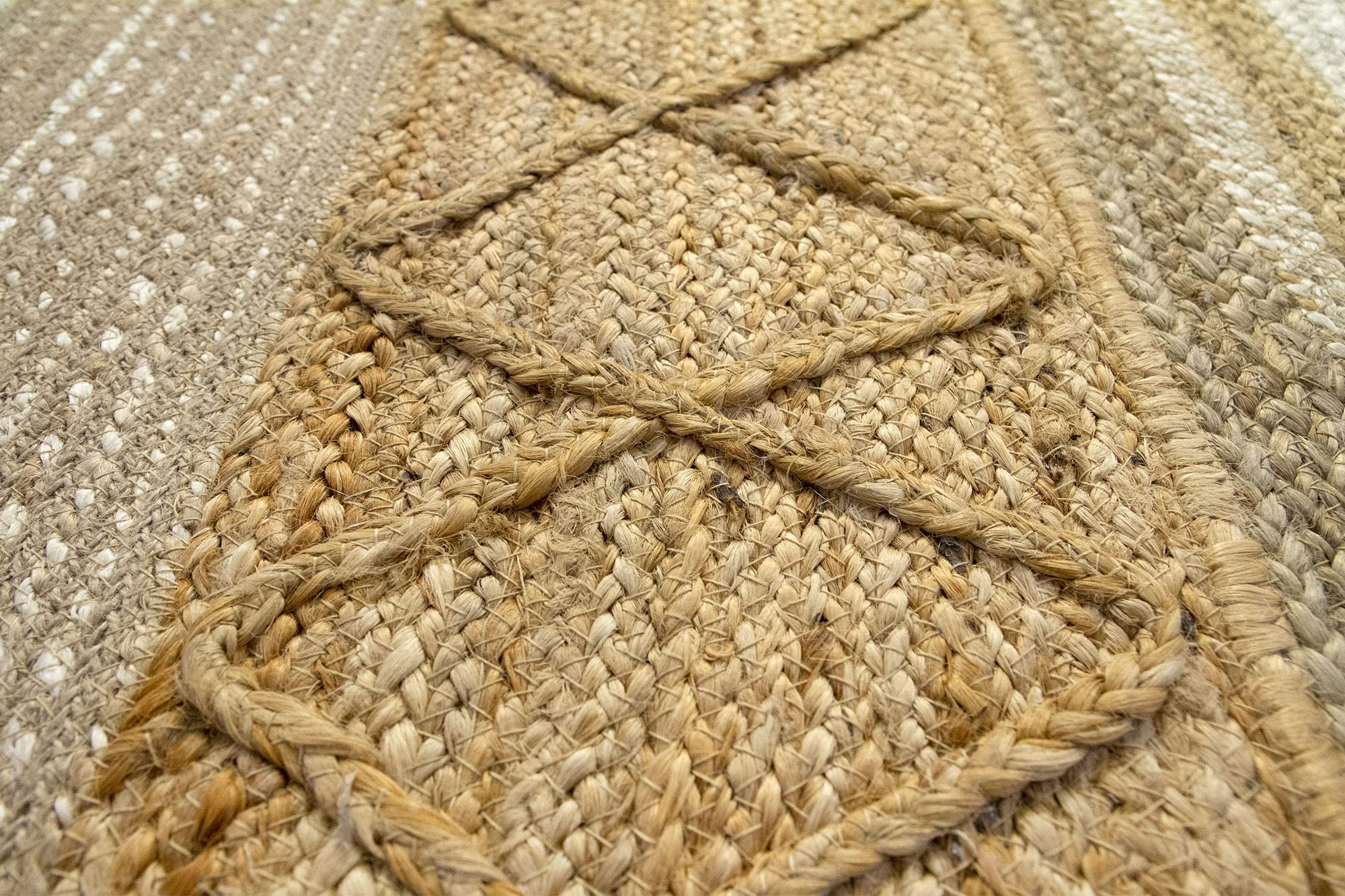 HAMID - Alfombra de Yute Sofía, 100% Fibra de Yute Natural, Alfombra Suave, Tejida a Mano, Alfombra de Salón, Comedor, Dormitorio, Pasillos, Entrada, (290x200cm)