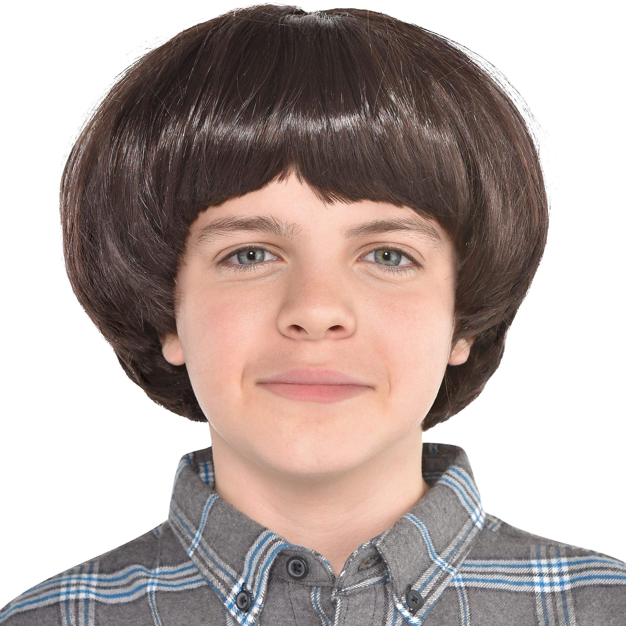 Buy Party City Stranger Things Will Byers Wig Halloween Costume