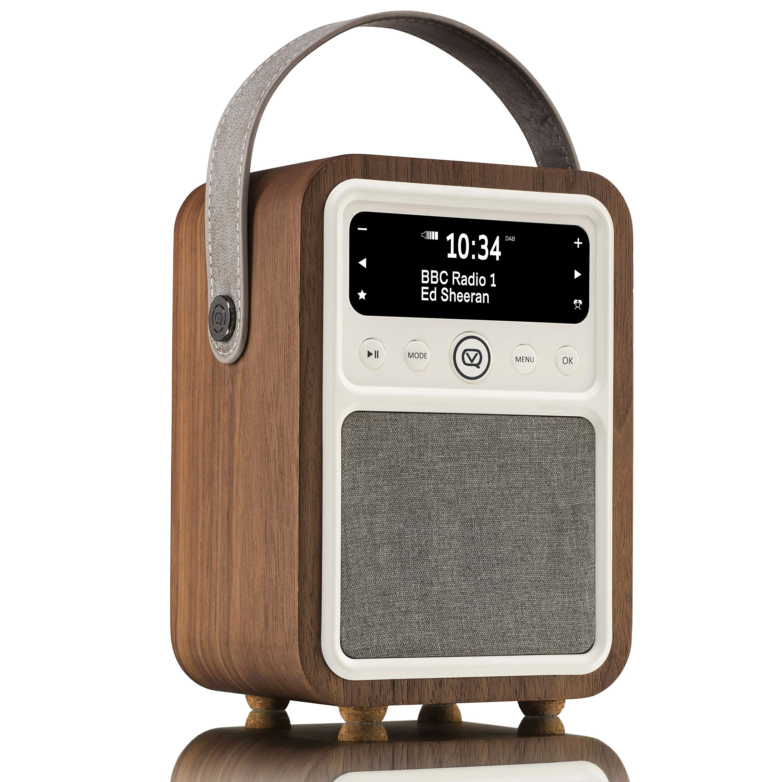 VQ Monty DAB Radio with Bluetooth, Radio Alarm Clock with FM