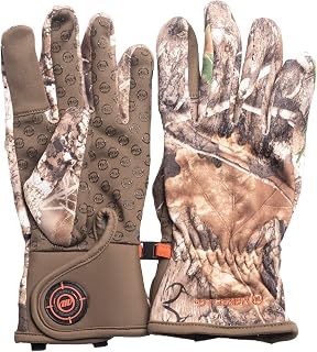 Mens Manzella Mens Stretch Fleece Bow Ranger Cold Weather Hunting Glove