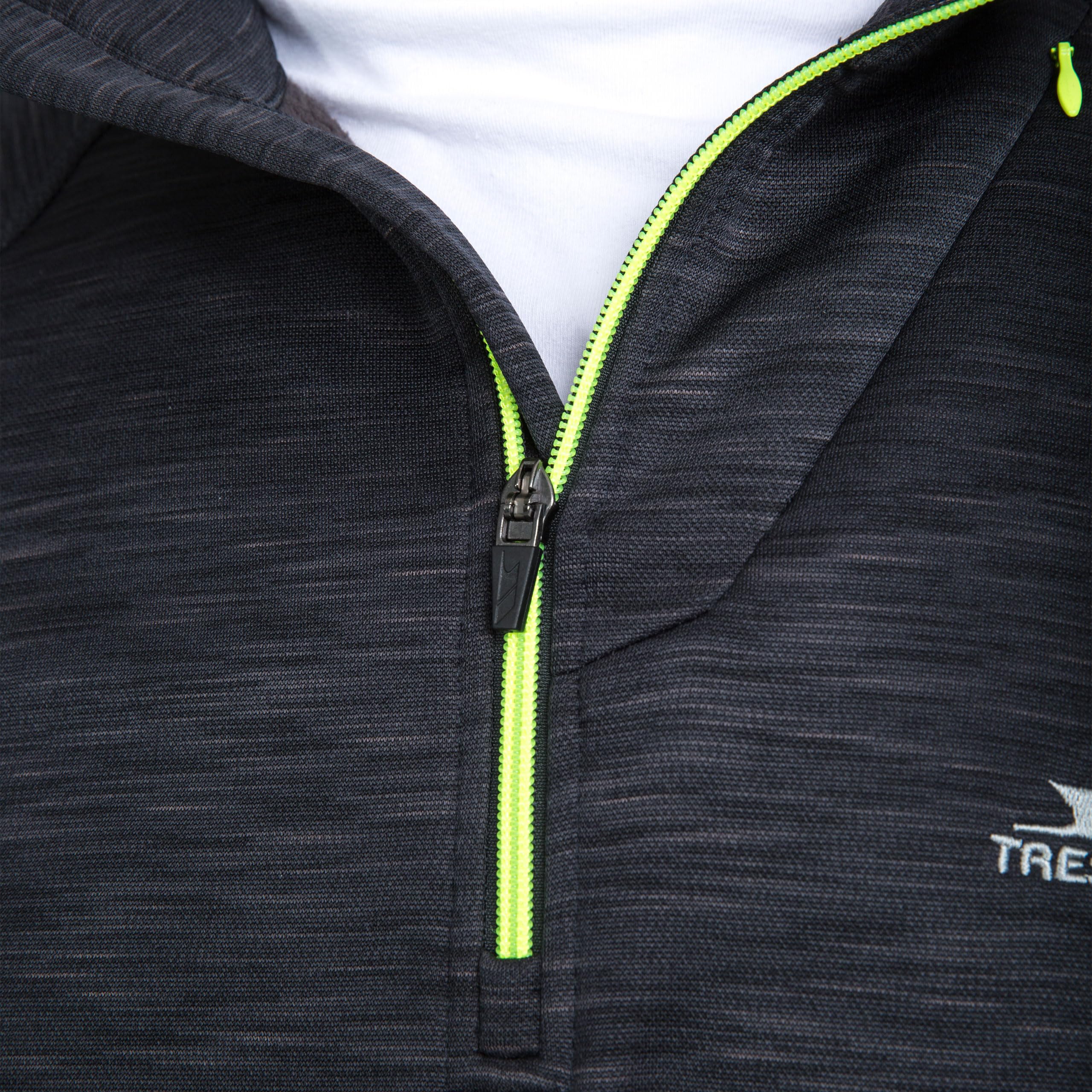 Trespass Collins Homme Veste en Polaire col Montant 1/4 Zip Poches extérieur - -