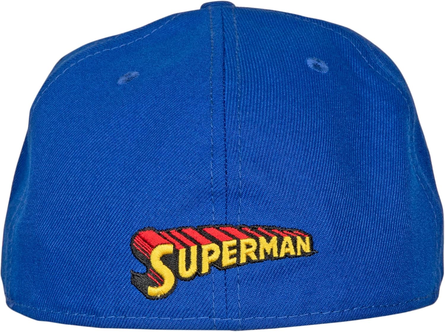 New Era Superman Symbol Blue 59Fifty Fitted Hat 7 1/4 Fitted, One Size - Image 3
