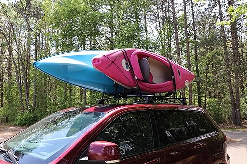 Miniatura 7 de Brightlines - Barras transversales para portaequipajes compatibles con Jeep Grand Cherokee AltitudeSRT 2011-2020 con molduras negras en el techo