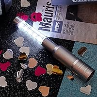 Vista 7 de VIHOSE 6 luces LED estroboscópicas para niña, luces LED estroboscópicas de servicio de botellas, decoración de mano para fiesta de champán