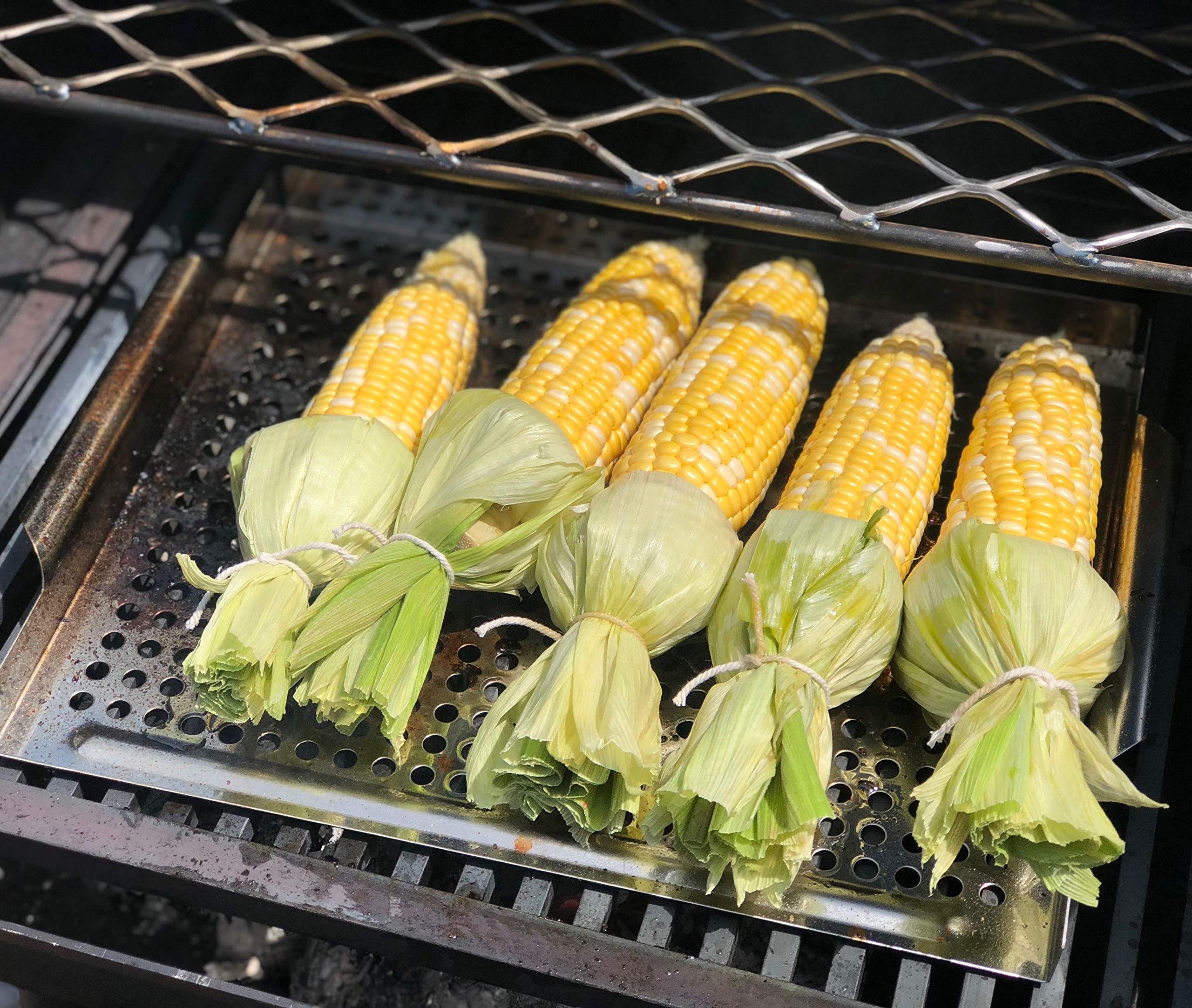 Snapklik.com : 500-712 Stainless Grill Topper Perfect Addition For Any ...