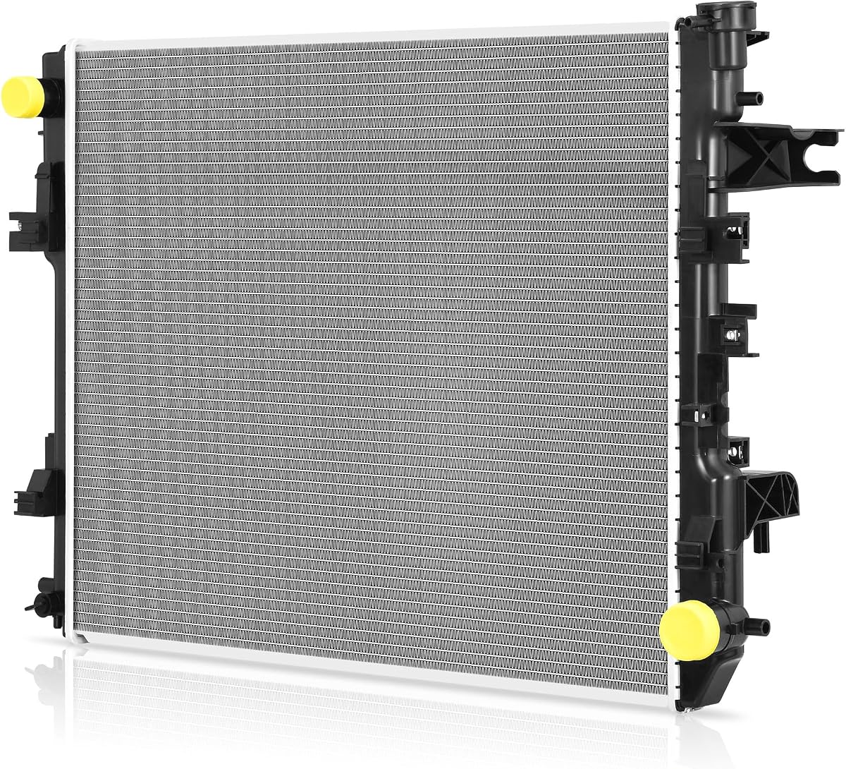 DWVO Complete Radiator Compatible with 2009-2017 Ram 1500 CU13129 | 09-17 Ram 1500 ST/SLT/Laramie/Sport/RT 09-13 Ram 2500/3500 ST/SLT/Laramie 19-23 Ram 1500 Classic Tradesman/Express/SLT