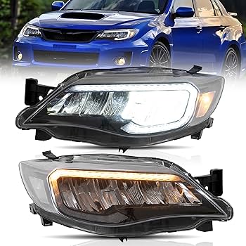 Amazon | VLAND ヘッドライト 2008-2014 スバル インプレッサ WRX 3rd Amazon | VLAND ヘッドライト 2008-2014 スバル インプレッサ WRX 3rd
