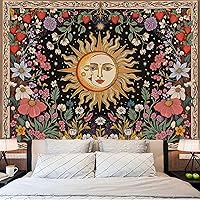 Vista 22 de Accnicc Tapiz de montaña, bosque natural, árbol, tapices para dormitorio, estético, noche estrellada, luna, estrellas, tapices para colgar