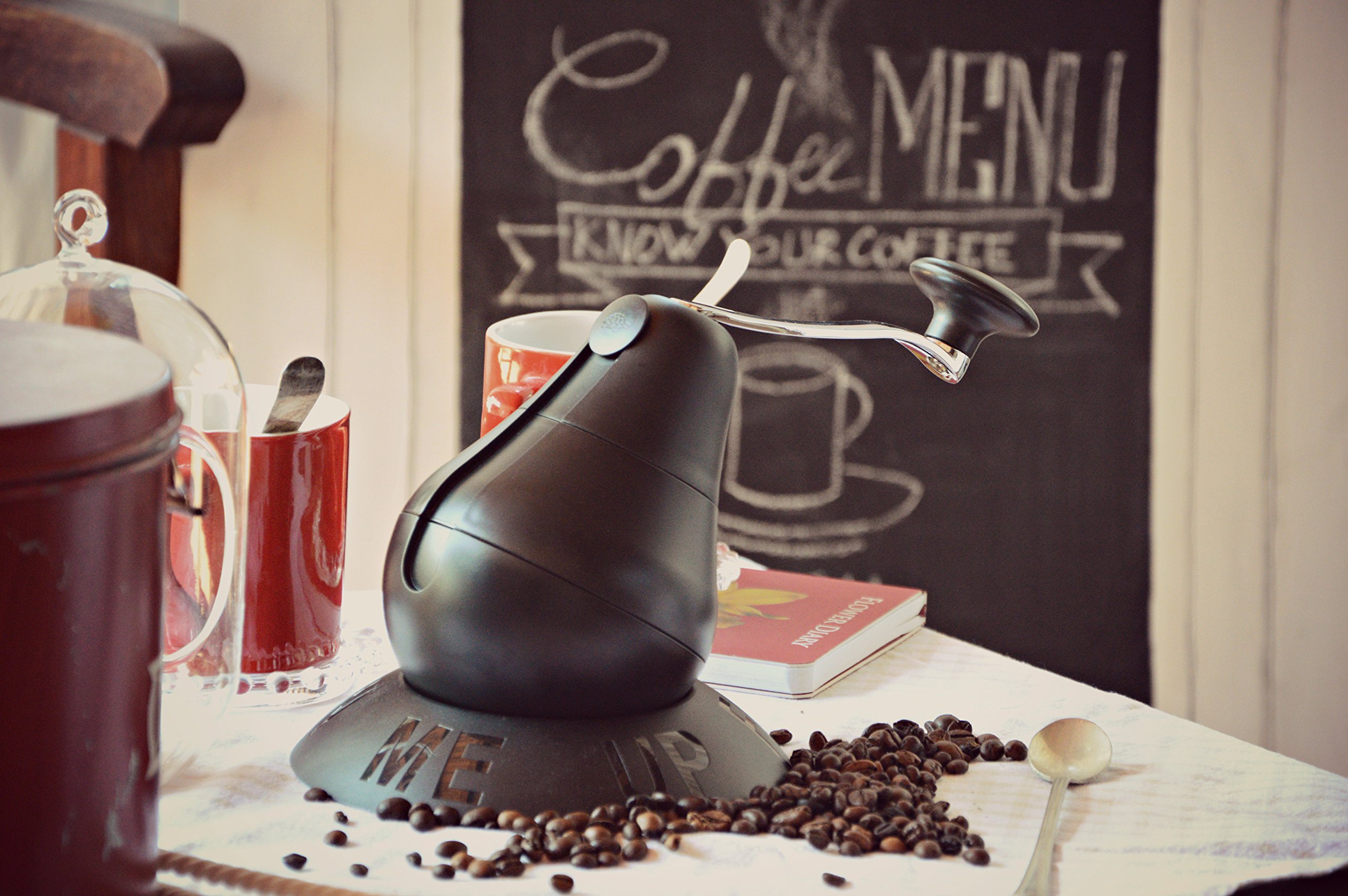 Finum Bean Me Up Coffee Grinder - Black -3