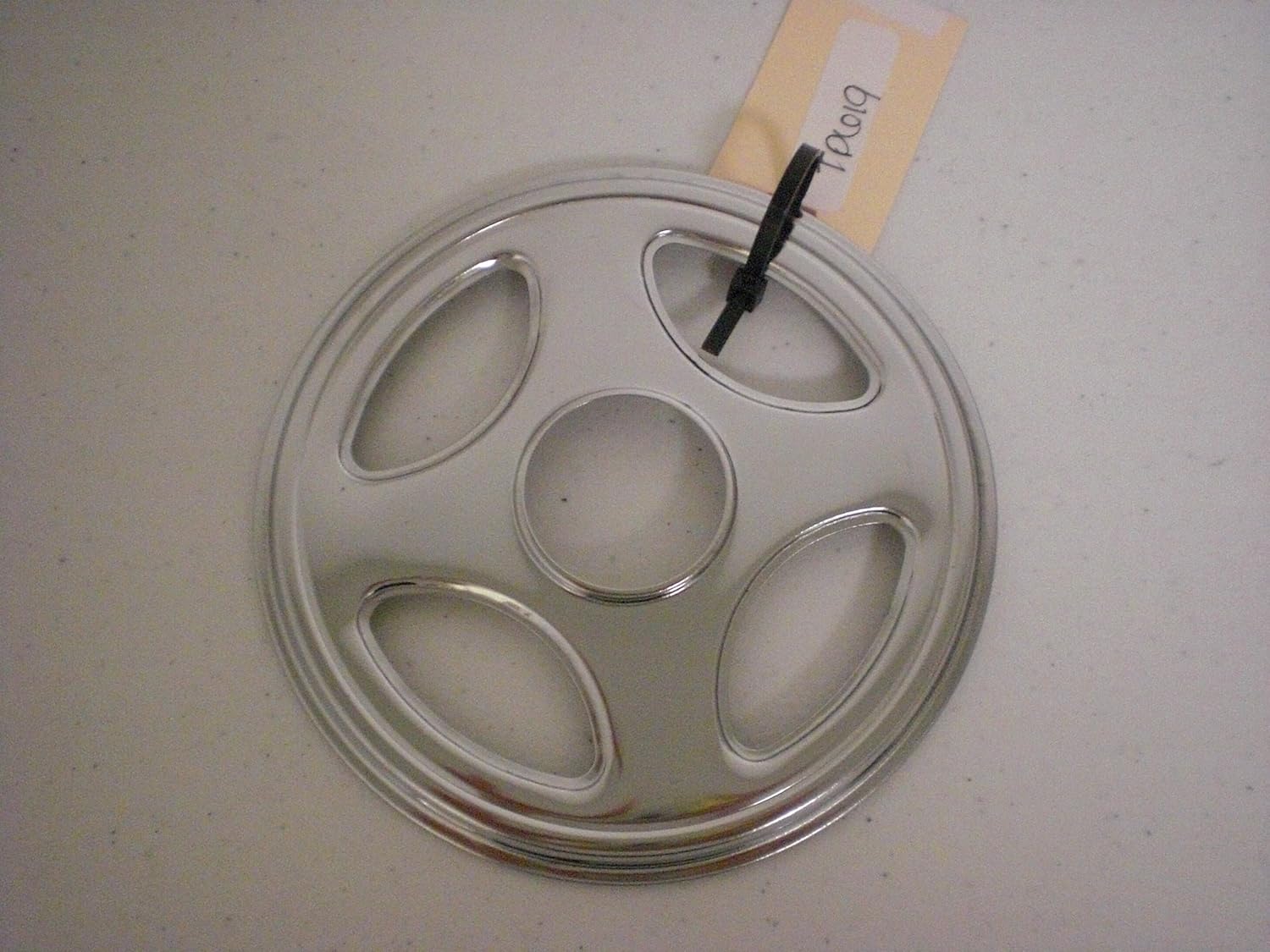 Round Chrome Chain Guard 51/4" Diameter Bike Chain Guards Sports & Outdoors