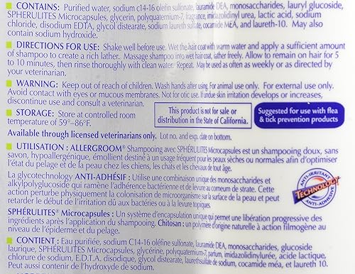 Miniatura 6 de Virbac Champú Allergroom de 8 onzas