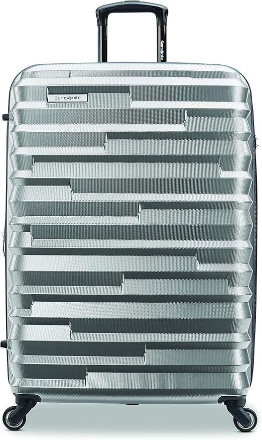 Samsonite Ziplite 4.0 Spinner Large Exp., Silver Oxide, Checked Large