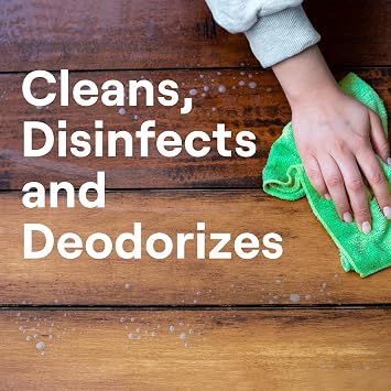 Seventh Generation Lemongrass Citrus Disinfecting Multi-Surface Cleaner - 26 Oz, Pack of 4
